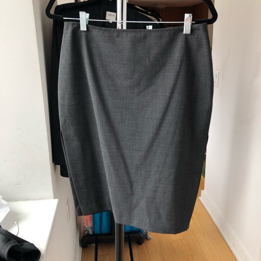 Vintage Guess Collection Grey Skirt With Slits